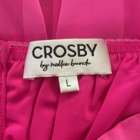 Crosby Dabney Dress, Mollie Pink - Picture 6 of 10